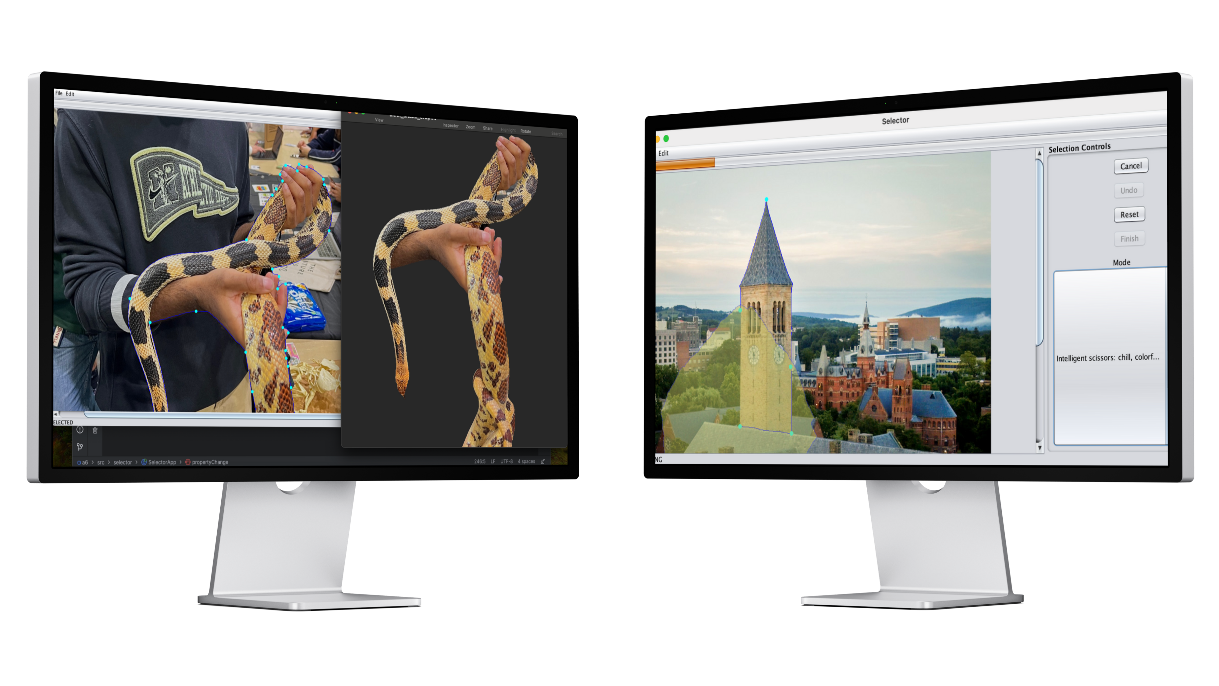 Intelligent Image Selection Application